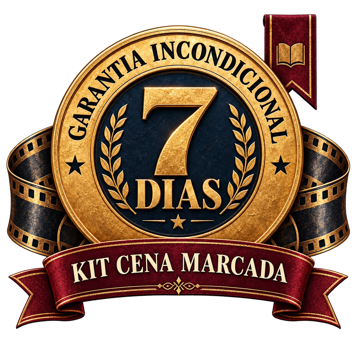 Garantia incondicional de 7 dias do Kit Cena Marcada